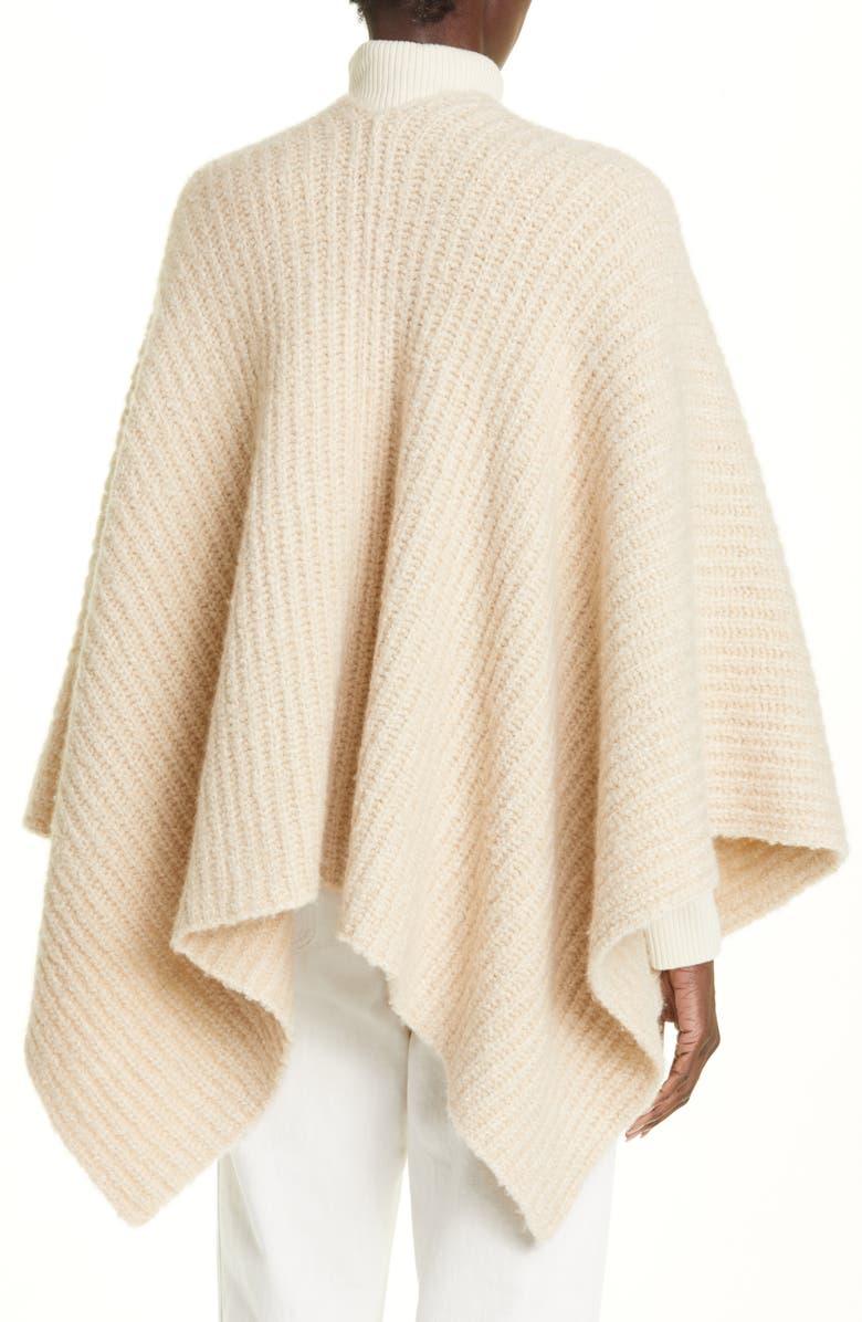 Loro Piana Monte Bianco Cashmere Cape, Alternate, color,