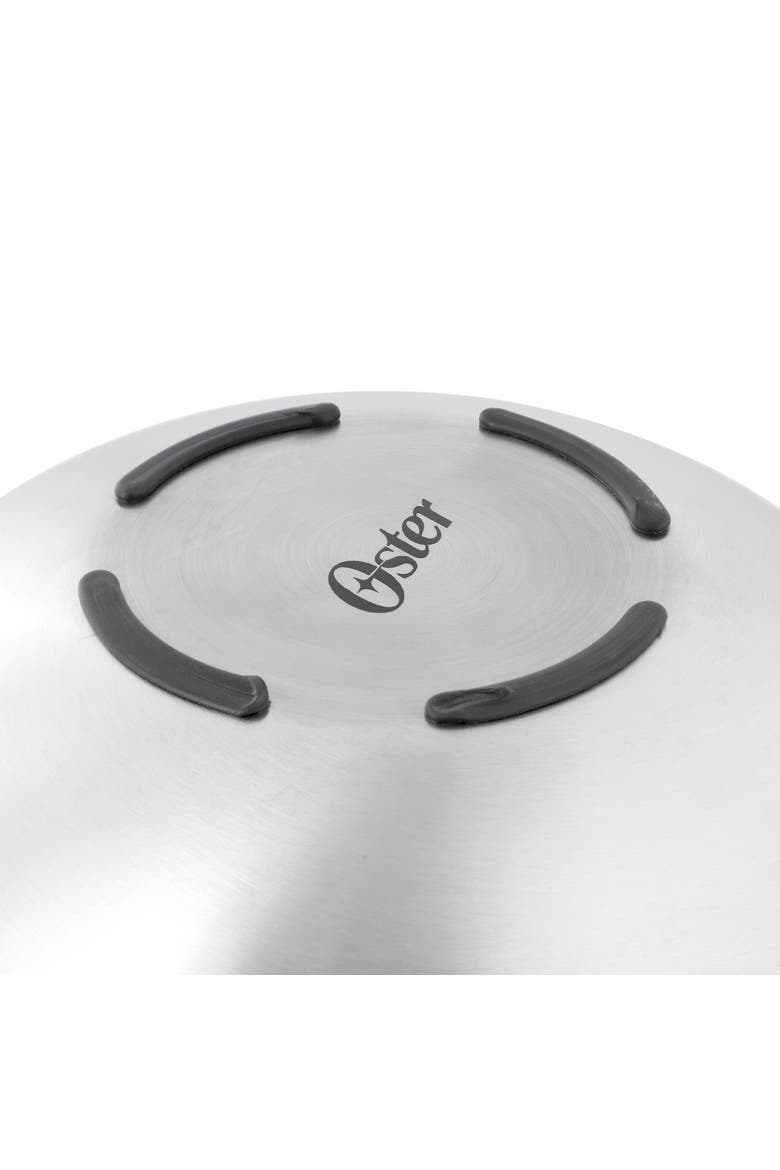 5 Quart Stainless Steel Mixing Bowl Nonslip Base, Alternate, color, Silver
