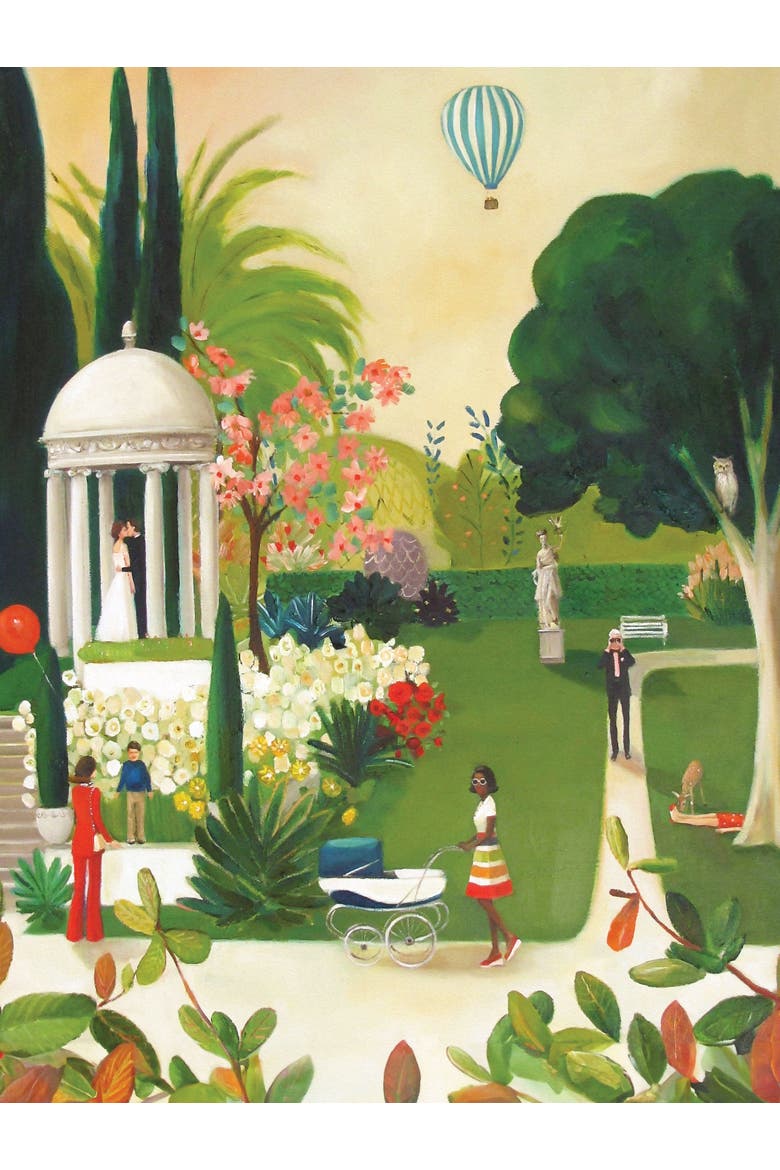Fainting in the Botanical Garden 1000 Piece Puzzle, Alternate, color, No Color