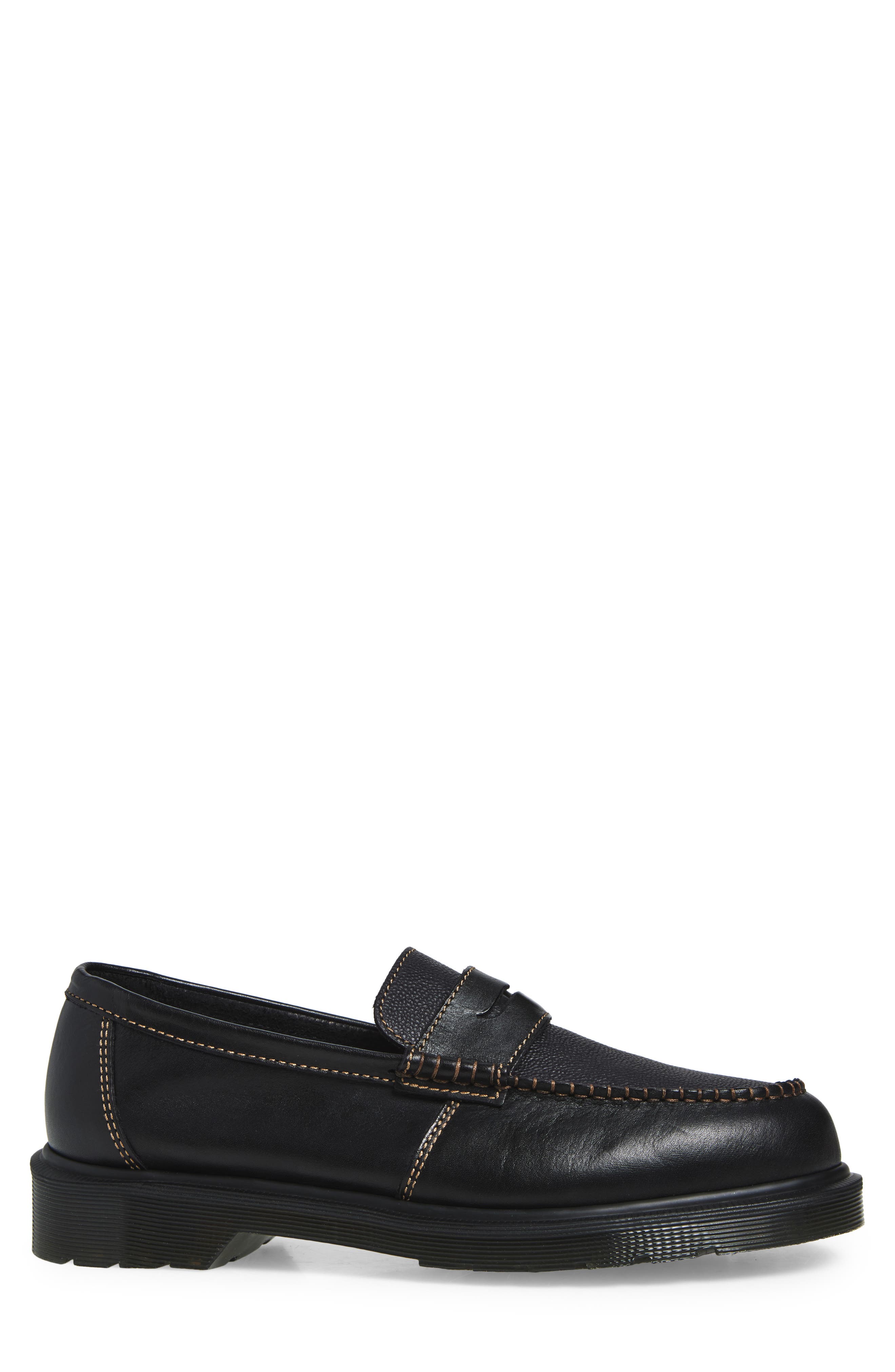 Dr. Martens Penton Penny Loafer, Alternate, color, Black