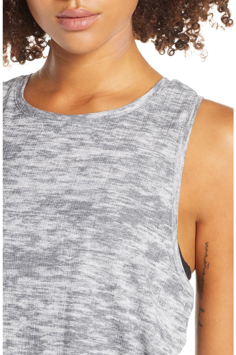 Work For It Crop Tank, Alternate, color, BLACK