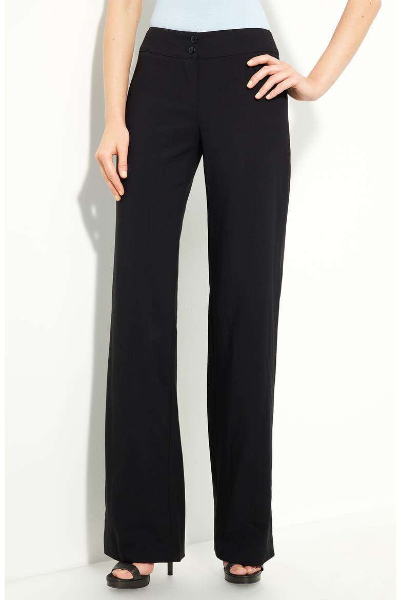 Featherweight Wool Pants, Main, color, BLACK