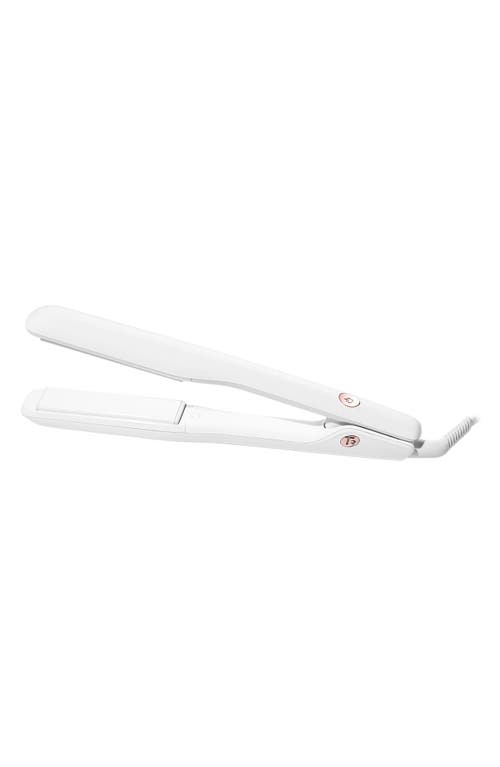 T3 Singlepass Ceramic Flat Iron In White