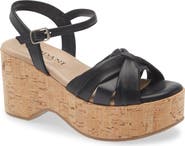 Cordani Jeffy Cork Platform Sandal