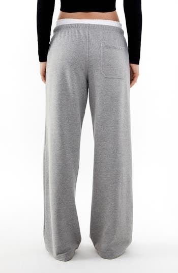 Boxer Wide Leg Sweatpants