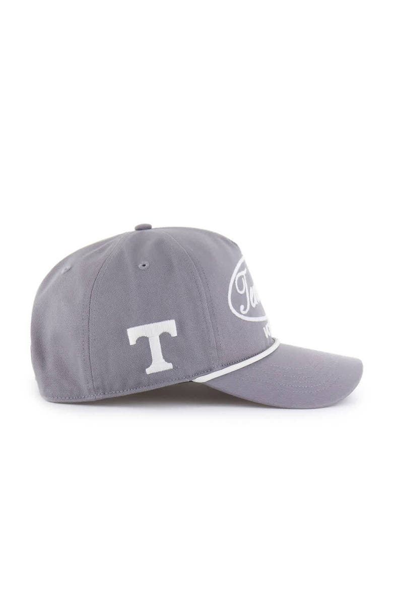 '47 Men's '47 Gray Tennessee Volunteers Contemporary Basics Foundational Rope Hitch Adjustable Hat, Alternate, color, Gray