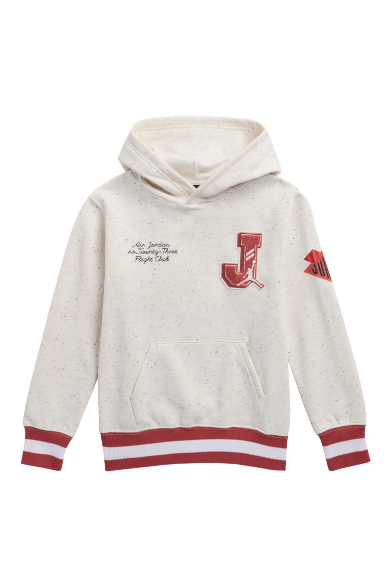 Kids' Court of Legends Hoodie, Main, color, SAIL HEATHER