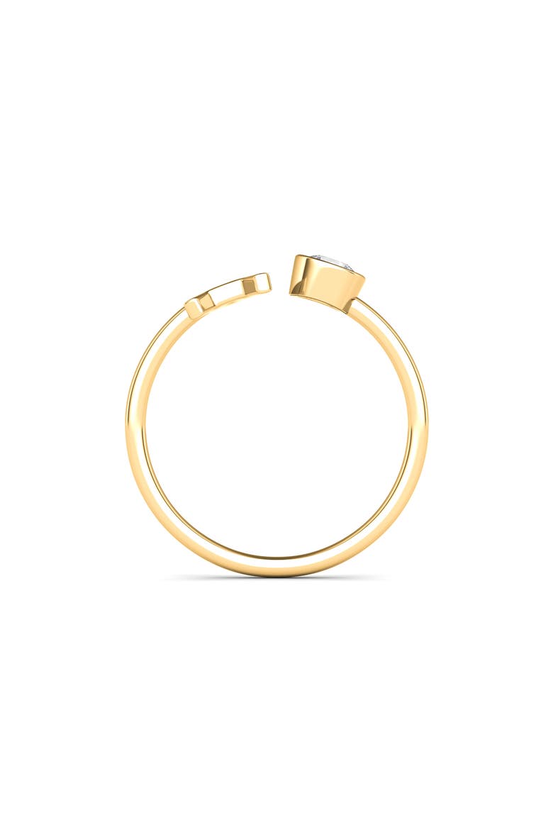 Lab Grown Diamond Letter Ring, Alternate, color, 18K YELLOW GOLD - A
