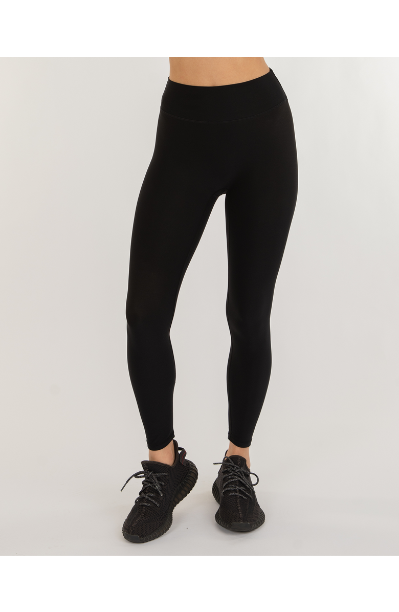 Rebody Active Hybrid Fleece Leggings High Waist 25", Alternate, color, Warm Black