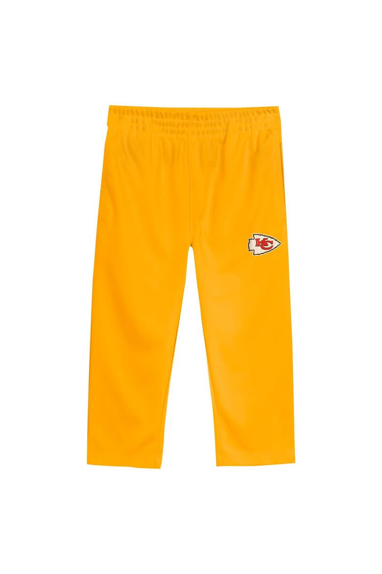 Toddler Outerstuff Red/Gold Kansas City Chiefs Red Zone V-Neck T-Shirt & Pants Set, Alternate, color, Red