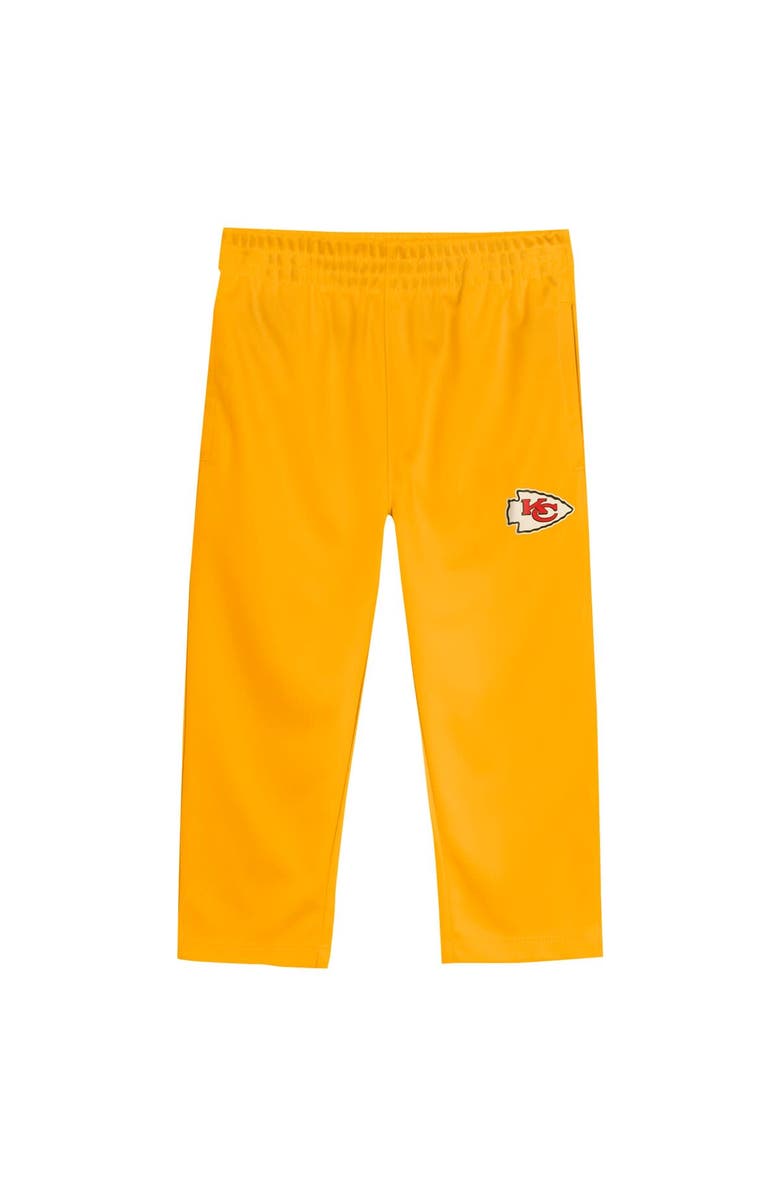 Outerstuff Toddler Outerstuff Red/Gold Kansas City Chiefs Red Zone V-Neck T-Shirt & Pants Set, Alternate, color, Red