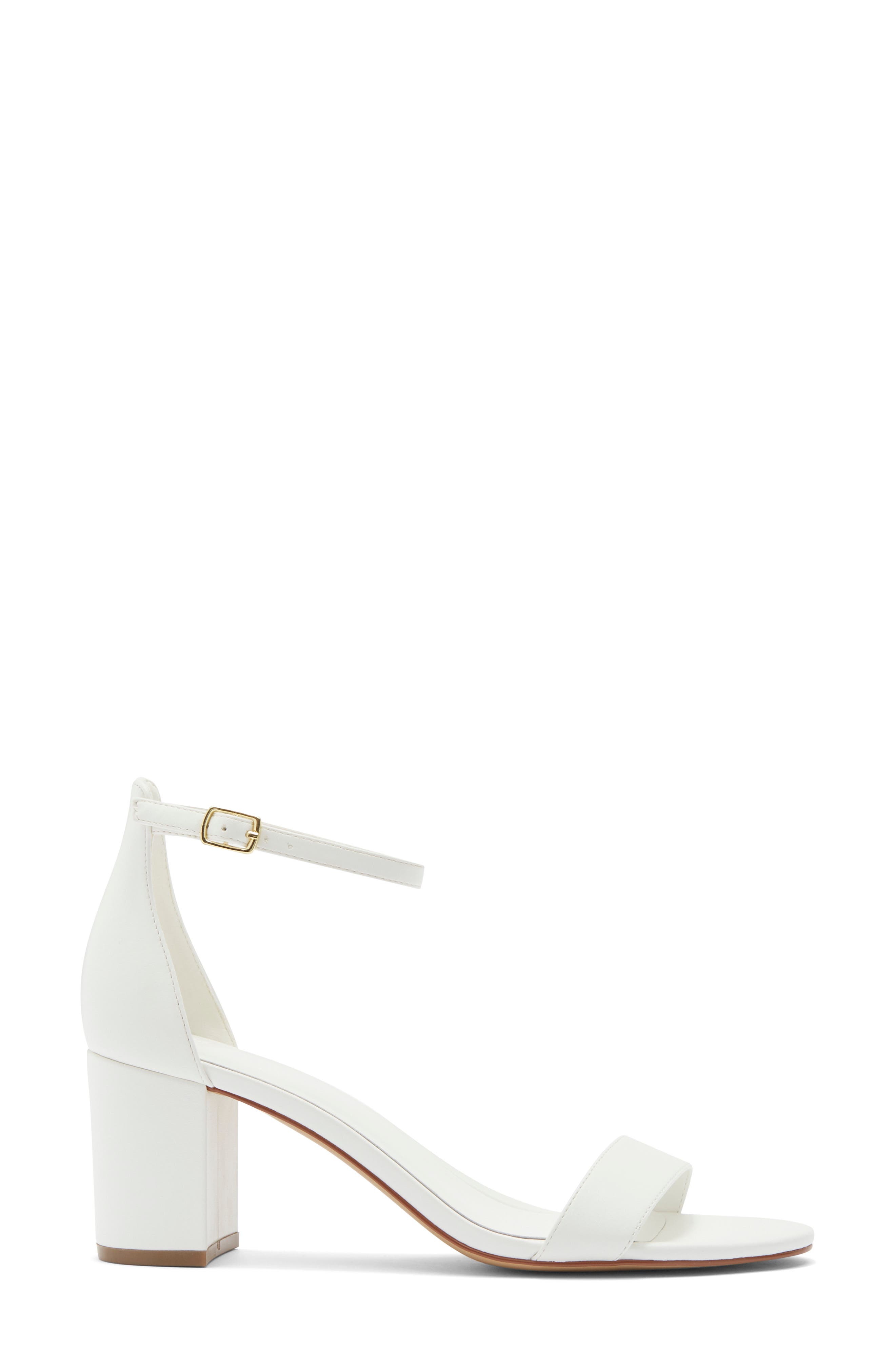 Frenchie Block Heel Ankle Strap Sandal, Alternate, color, IVORY EGRET