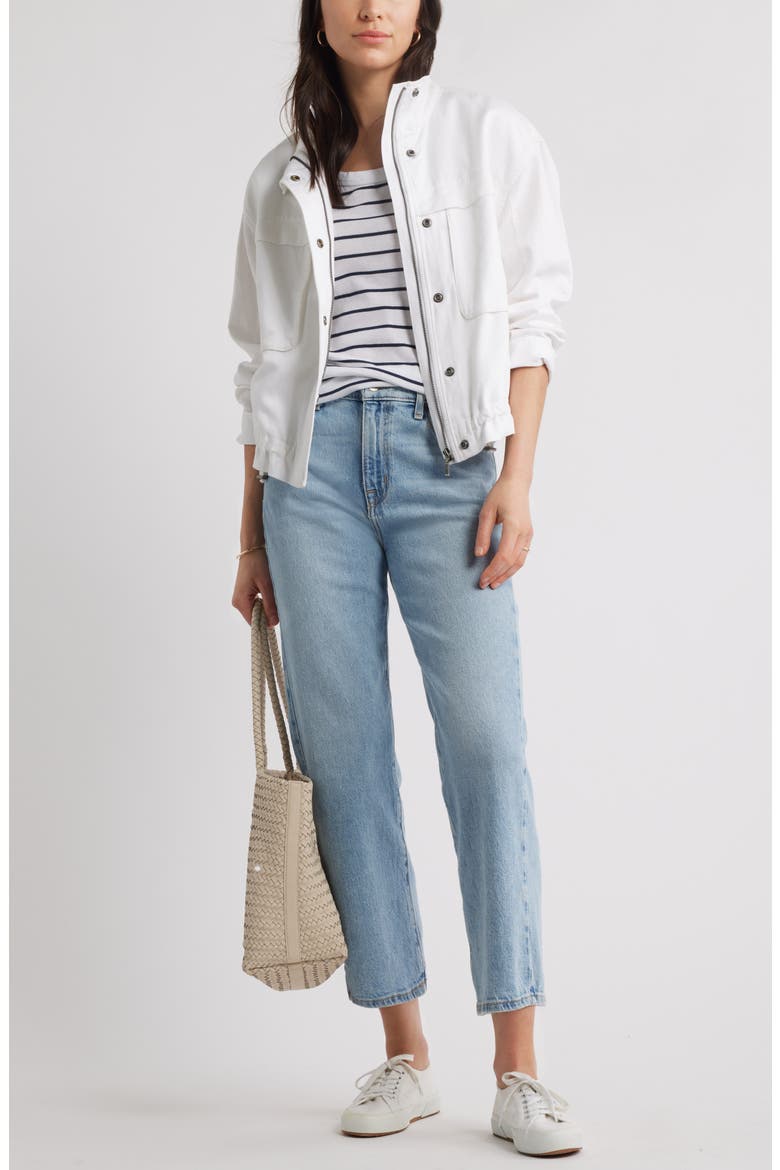Utility Jacket, Alternate, color, WHITE