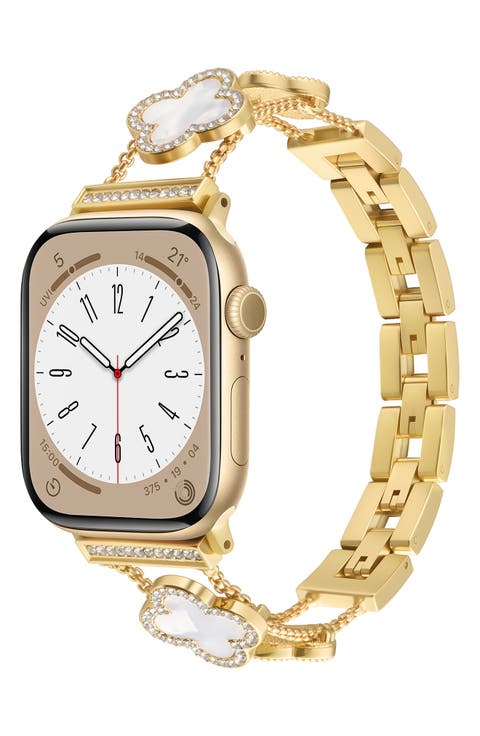 Universal Fit Clover Link Bracelet Apple Watch® Watchband