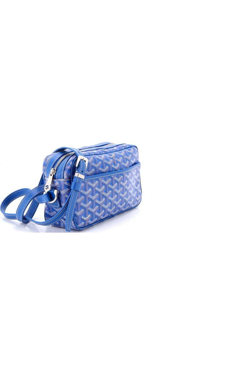 Pre-Owned Goyard Cap Vert Bag Coated Canvas, Alternate, color, Blue