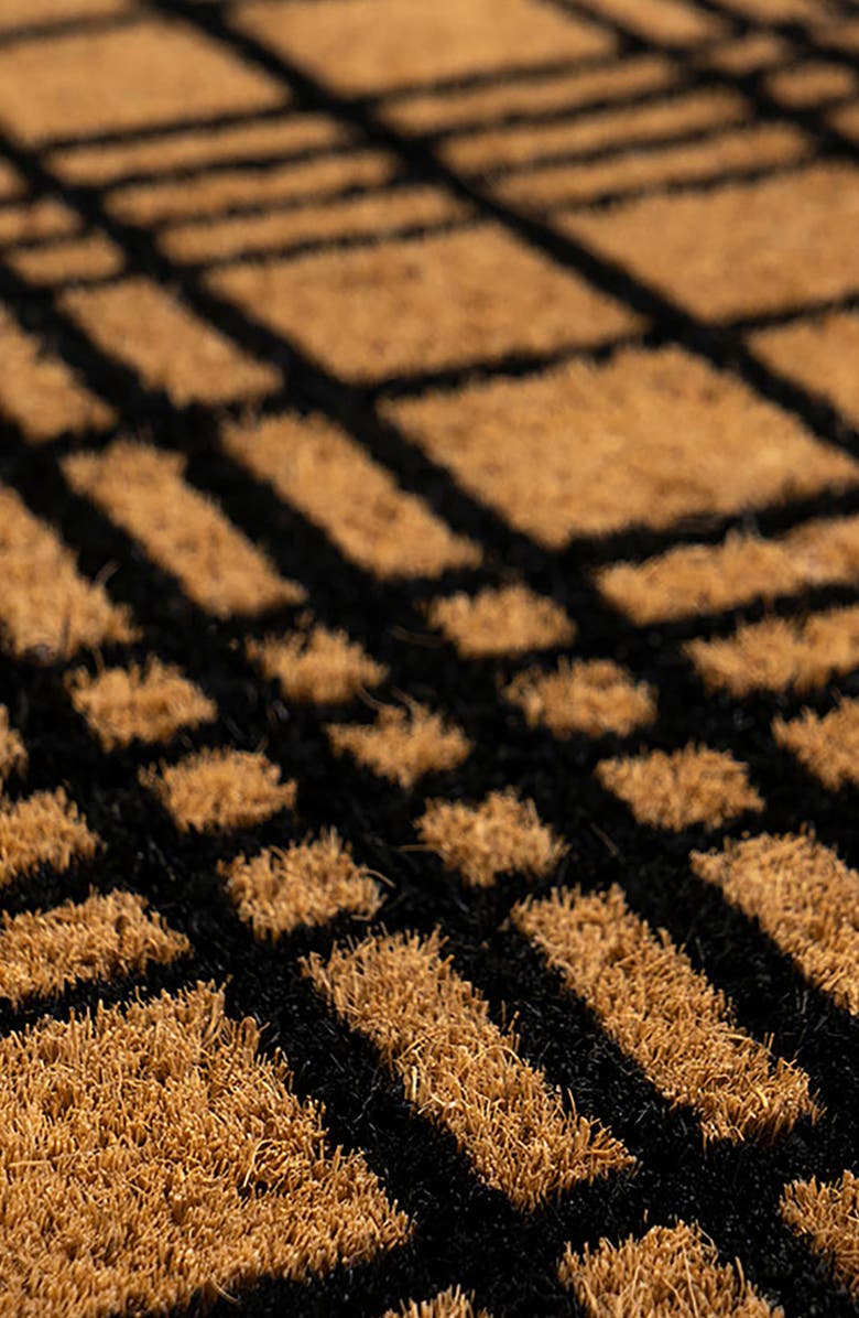 ENTRYWAYS Fine Plaid Doormat, Alternate, color, 