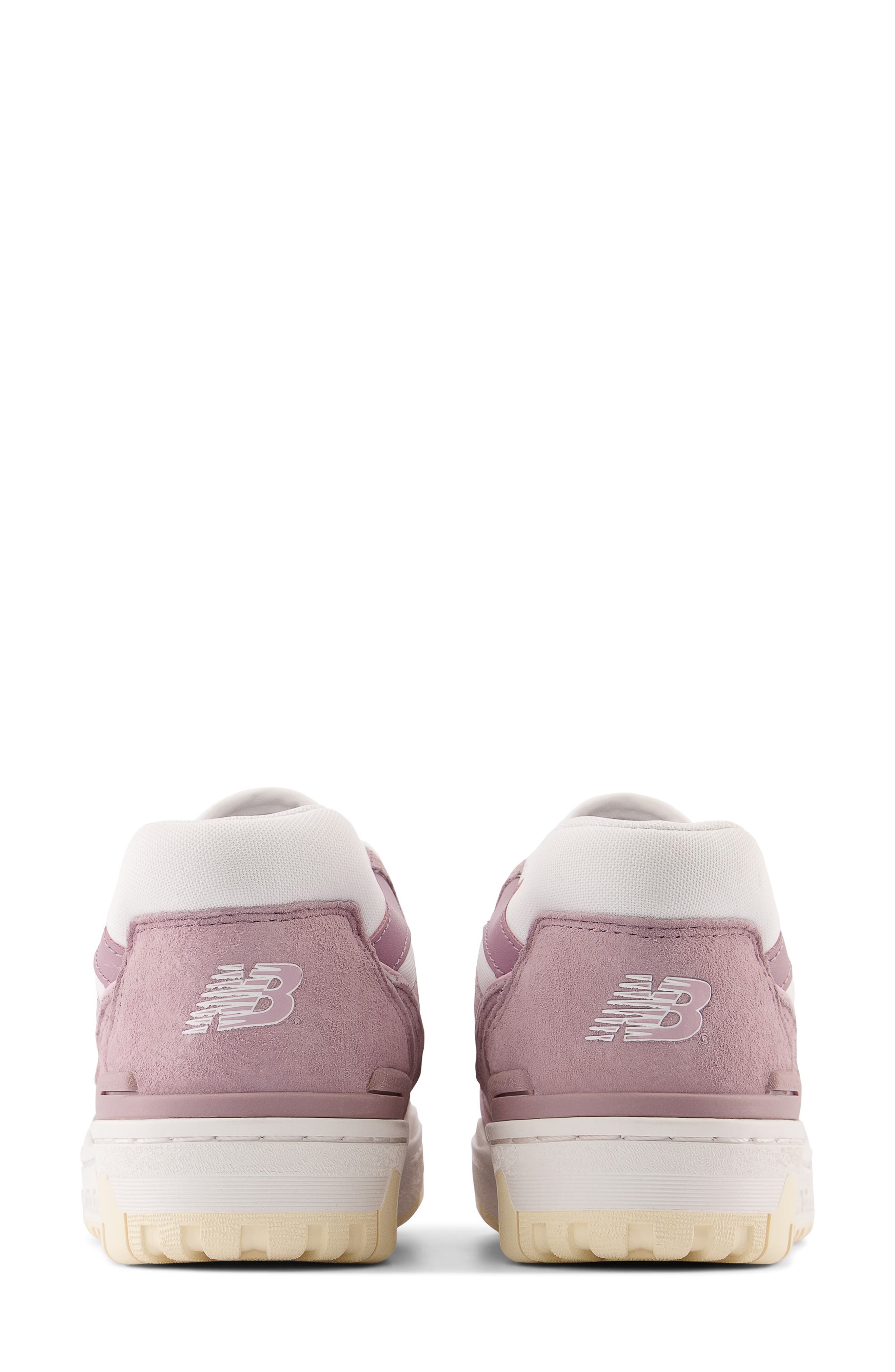 New Balance 550 Basketball Shoe, Alternate, color, Lilac Chalk/ Macadamia Nut
