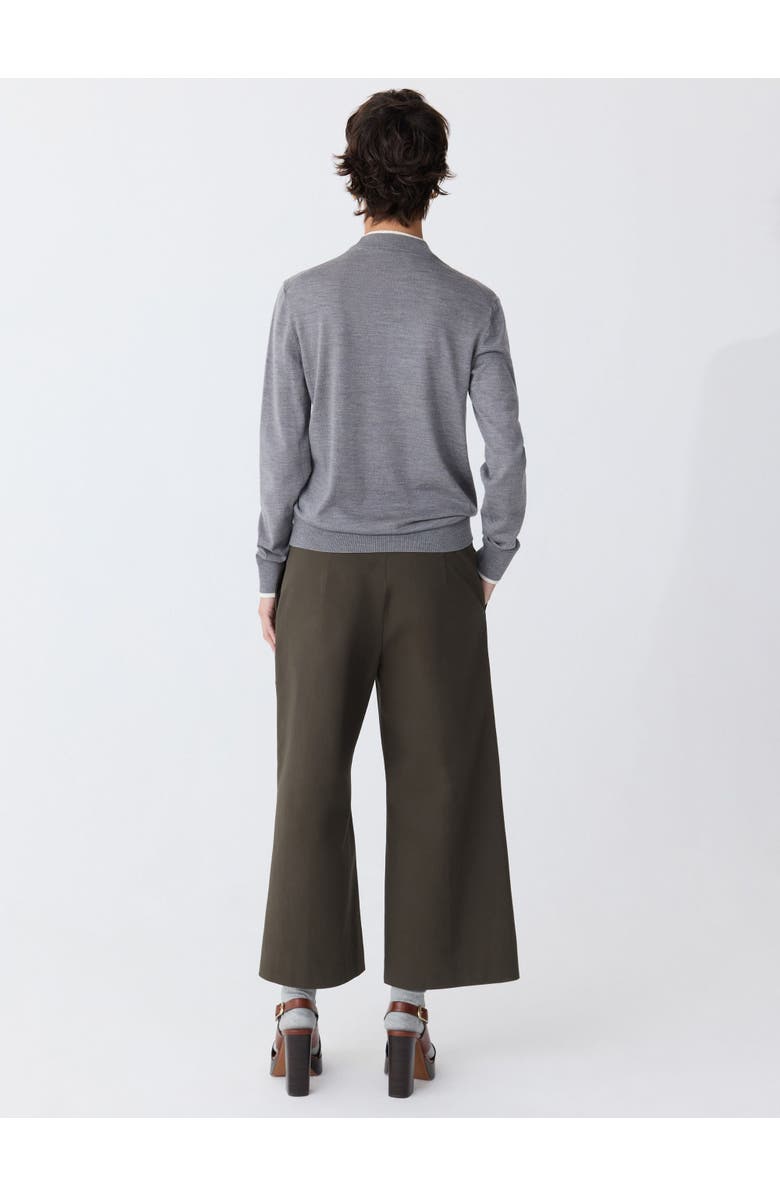 Callas Milano WYETH Cropped-leg Pant, Alternate, color, Forest