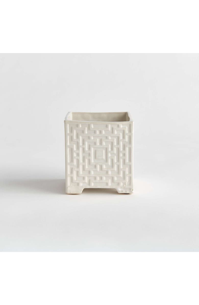 Napa Home & Garden Mazie Pot, Alternate, color, White