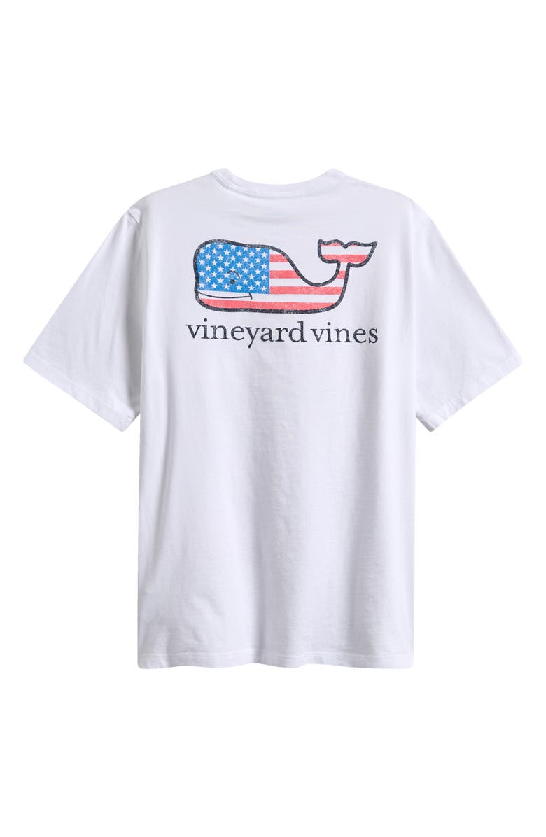 vineyard vines Kids' Flag Pocket Graphic T-Shirt, Alternate, color,