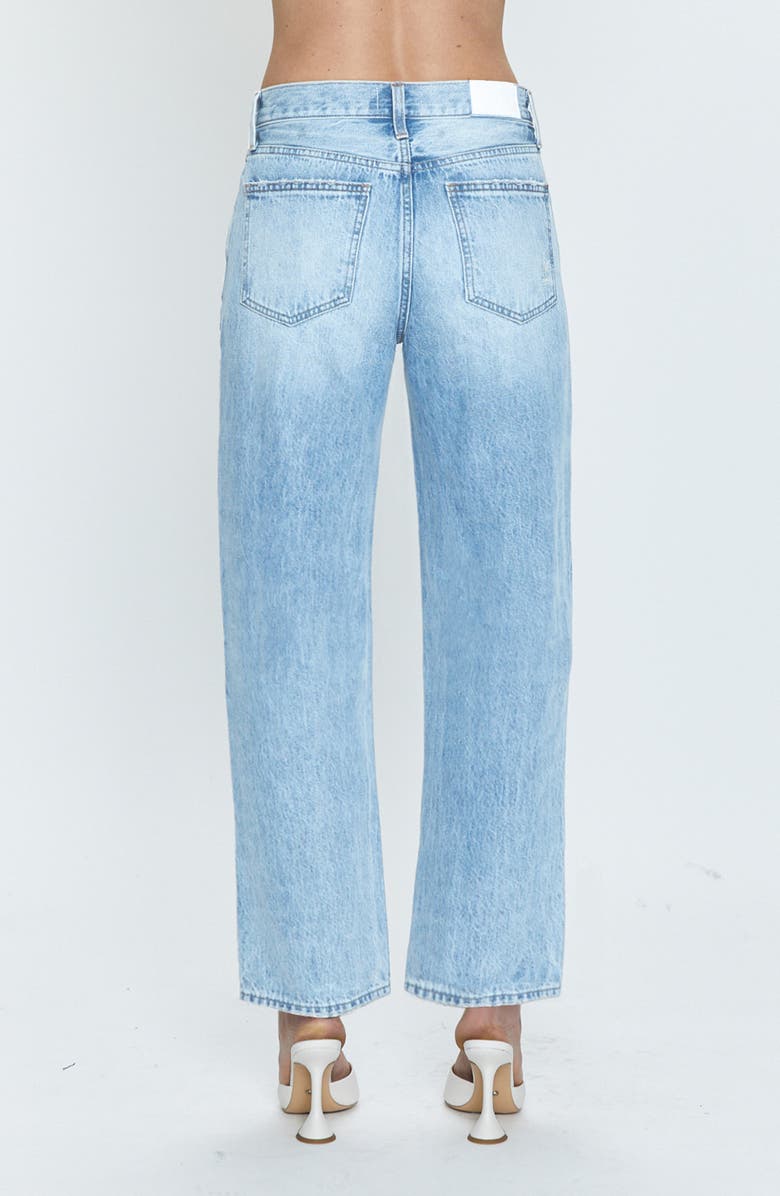 Pistola Lexi Distressed Ankle Wide Leg Jeans, Alternate, color,