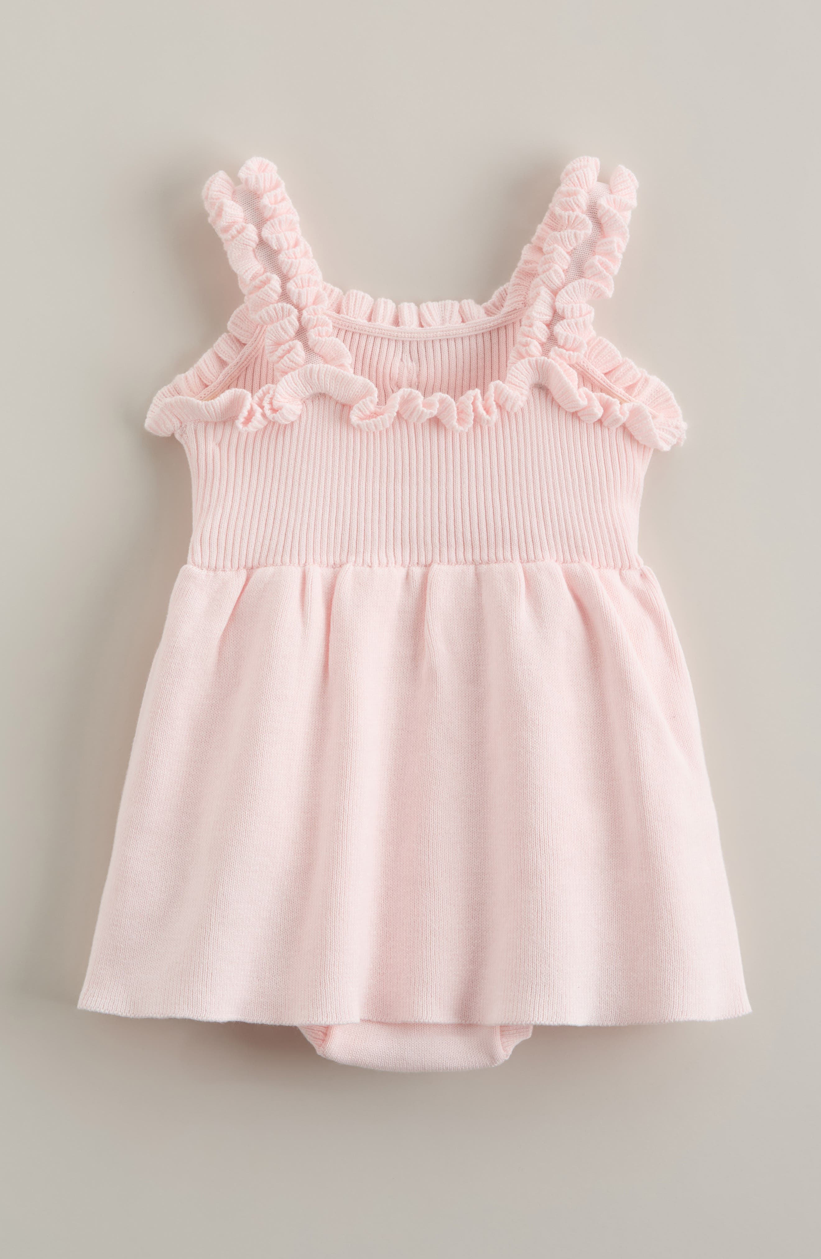 Детские Nordstrom Ruffle Accent Skirted Sweater Bodysuit — фото 2