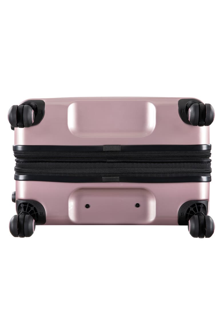Helixian 27-Inch Hardside Spinner Luggage, Alternate, color, METALLIC ROSE GOLD
