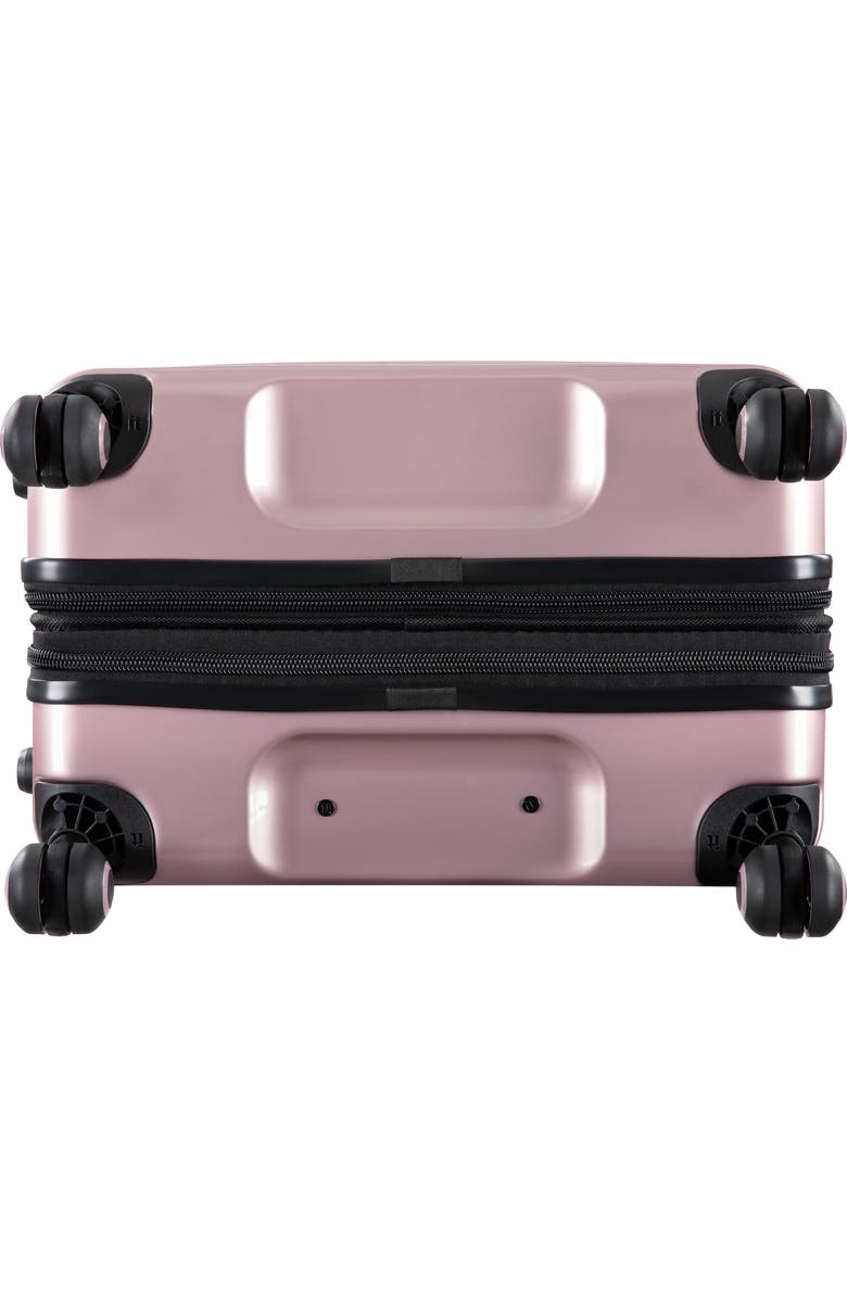 IT LUGGAGE Helixian 21-Inch Hardside Carry-On Luggage, Alternate, color, Metallic Rose Gold