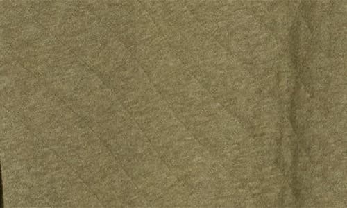 Vintage 1946 Quilted Shirt Jacket In Green