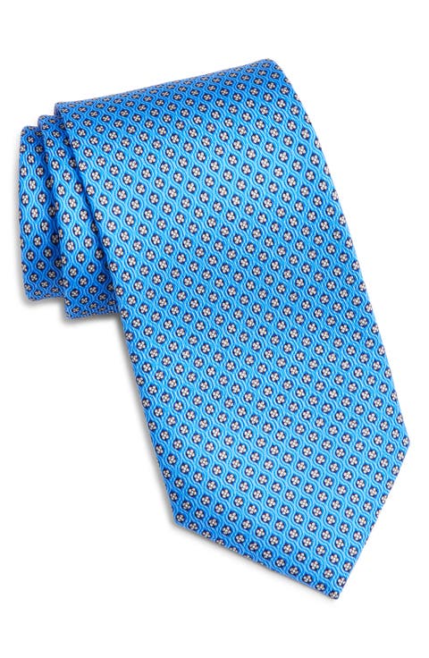 Floral Silk Tie