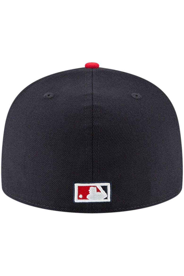 Men's New Era Navy Washington Senators Cooperstown Collection Wool 59FIFTY Fitted Hat, Alternate, color, Navy