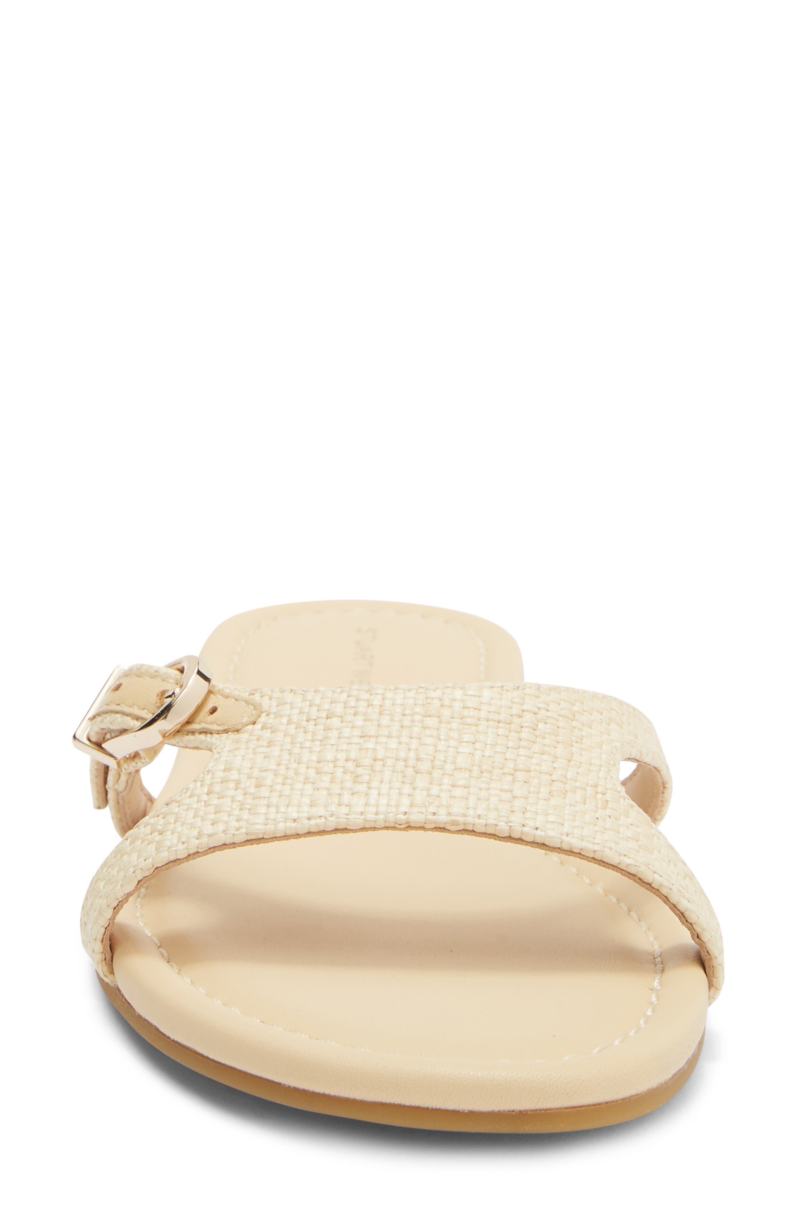 Irene Slide Sandal, Alternate, color, NATURAL