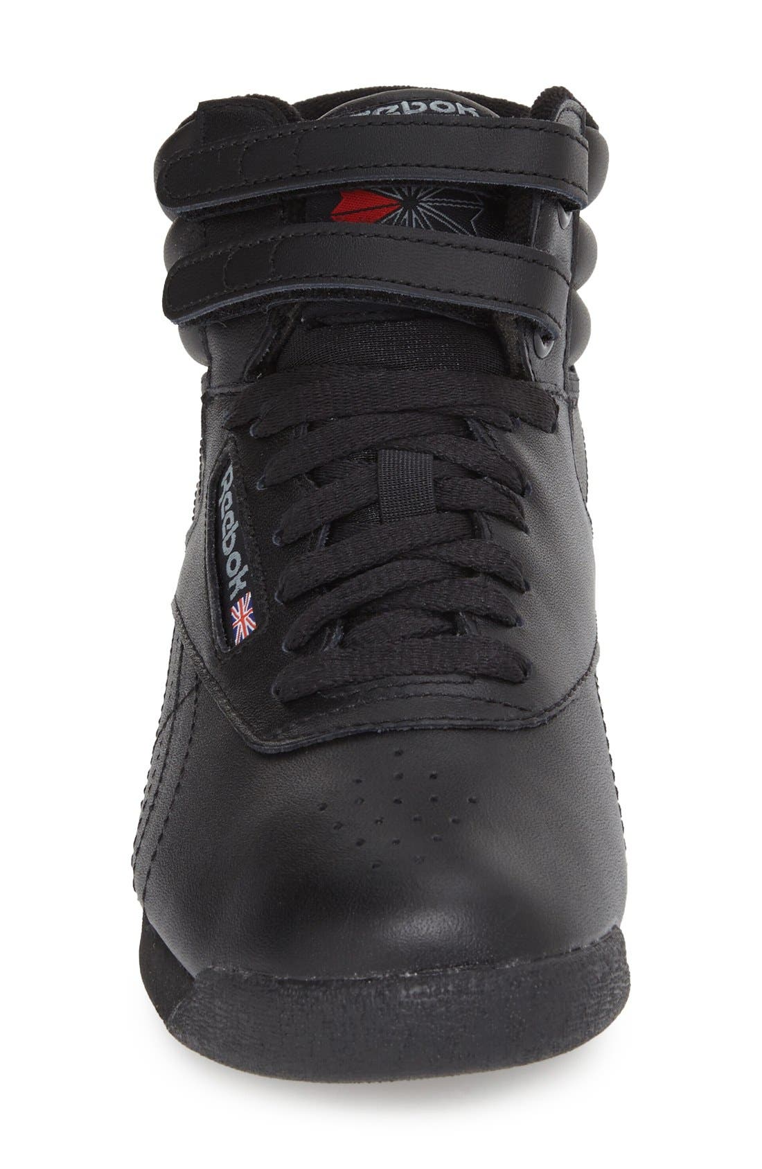 'Freestyle Hi' Sneaker, Alternate, color, BLACK