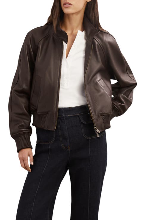 Eloise Faux Leather Jacket