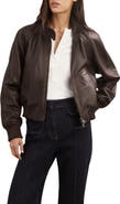 Reiss Eloise Faux Leather Jacket