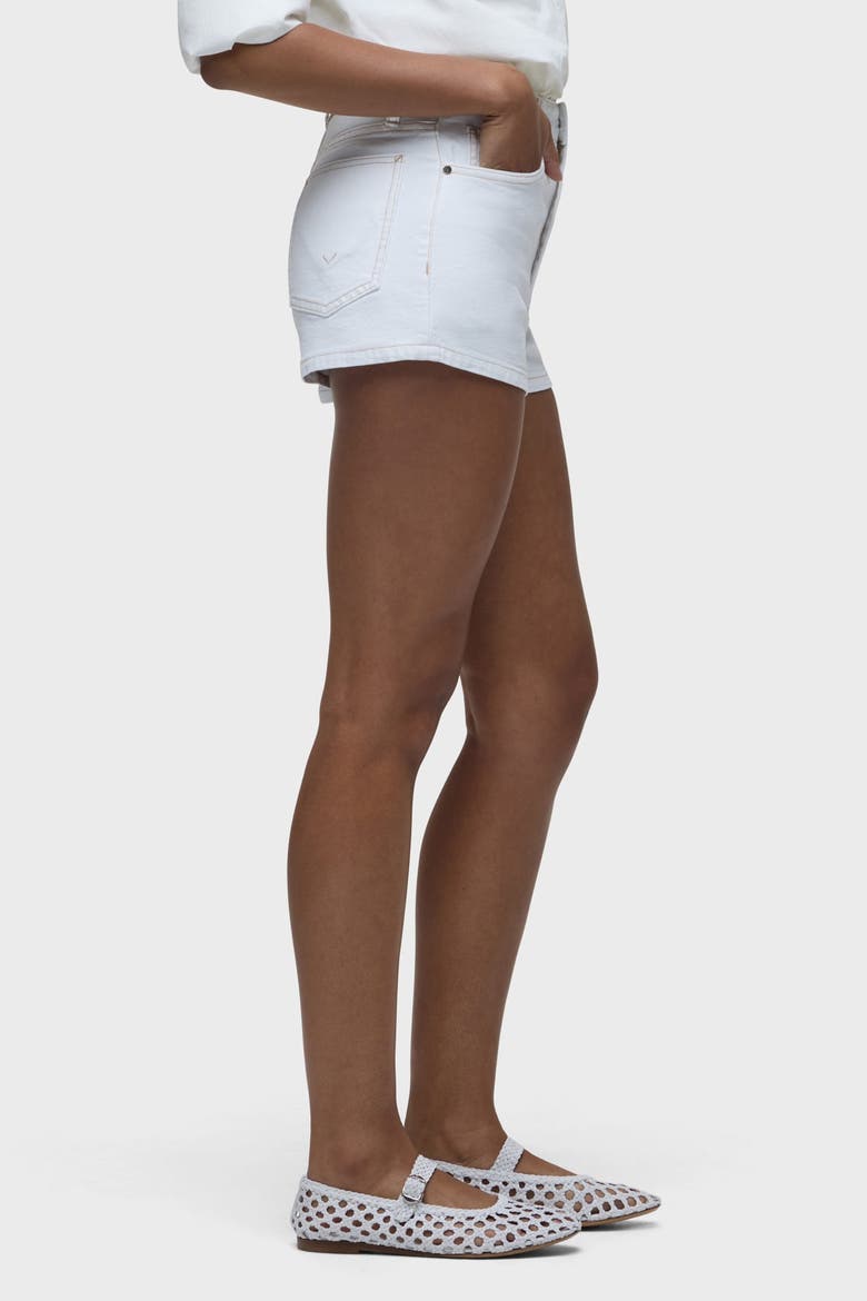 Harlow Accent Hardware Short, Alternate, color, WHITE
