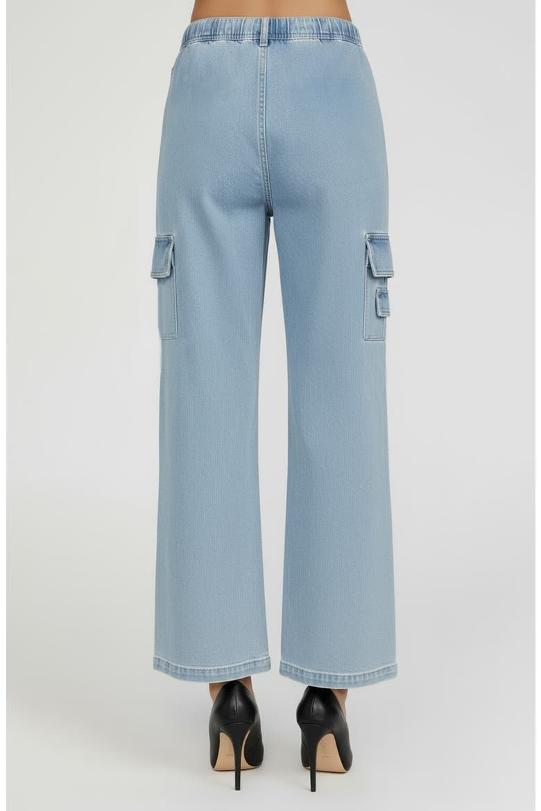 The Double Cargo Jeans, Alternate, color, LIGHT BLUE