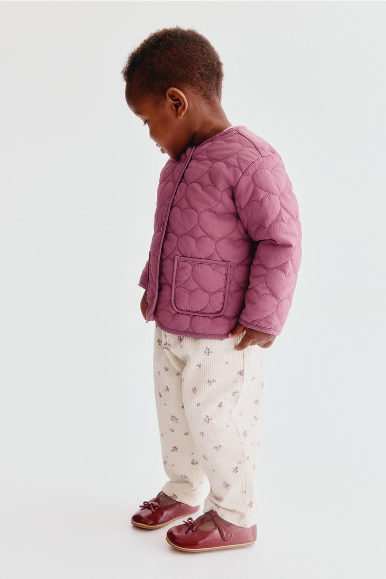 Quilted Jacket, Alternate, color, Heather purple