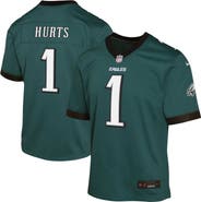 Nike Youth Nike Jalen Hurts Midnight Green Philadelphia Eagles Game Jersey