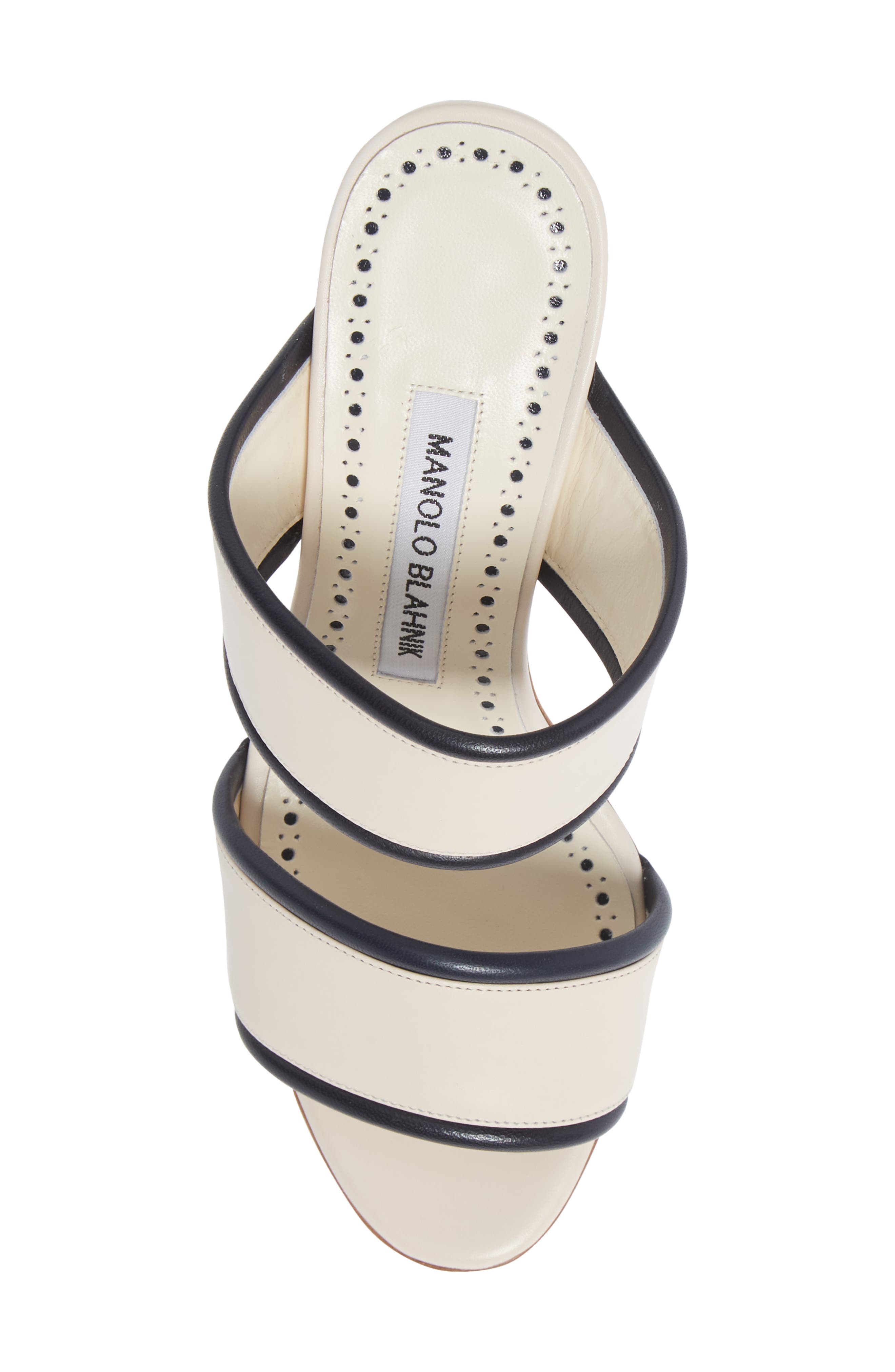 Manolo Blahnik Arpaga Slide Sandal, Alternate, color, 