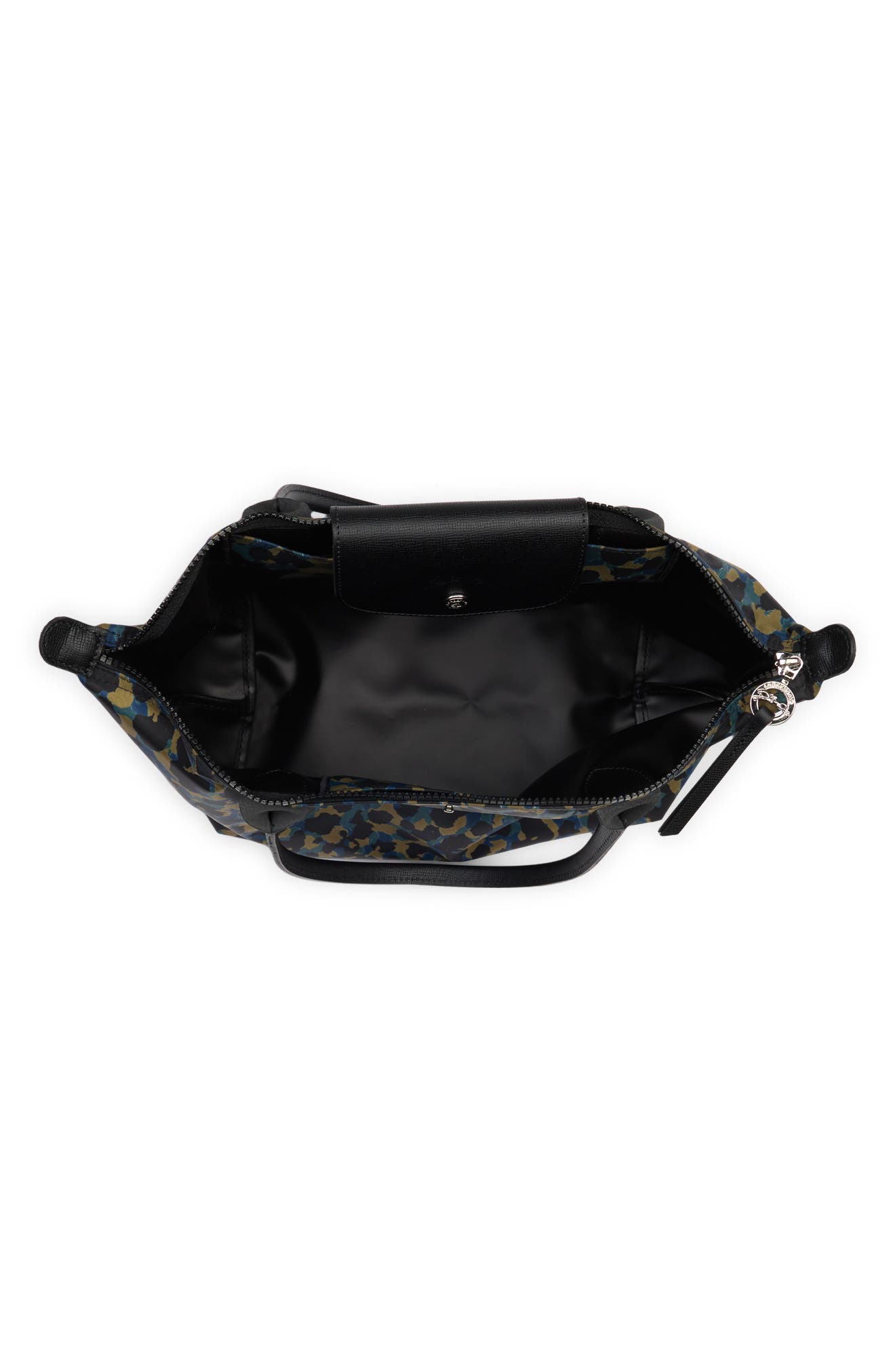 Longchamp Medium Panther Print Tote Bag, Alternate, color, 