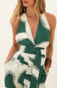 ViX Paula Hermanny Enigma Leila Cover-Up Halter Top