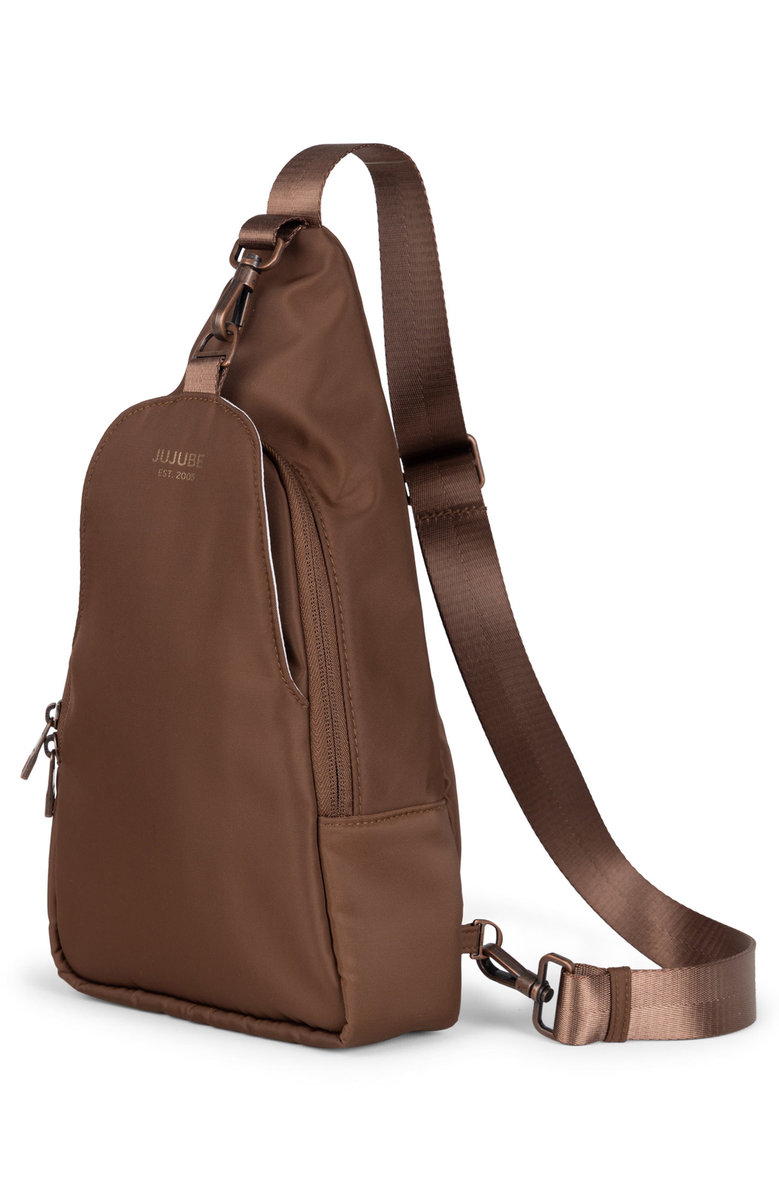 JuJuBe Crossbody Sling Bag, Alternate, color, Espresso