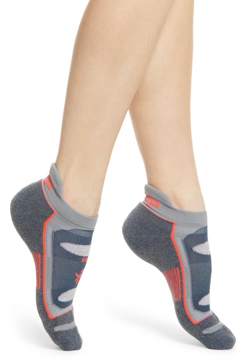 No Show Running Socks, Main, color, LEGION BLUE/ GREY BLEACH