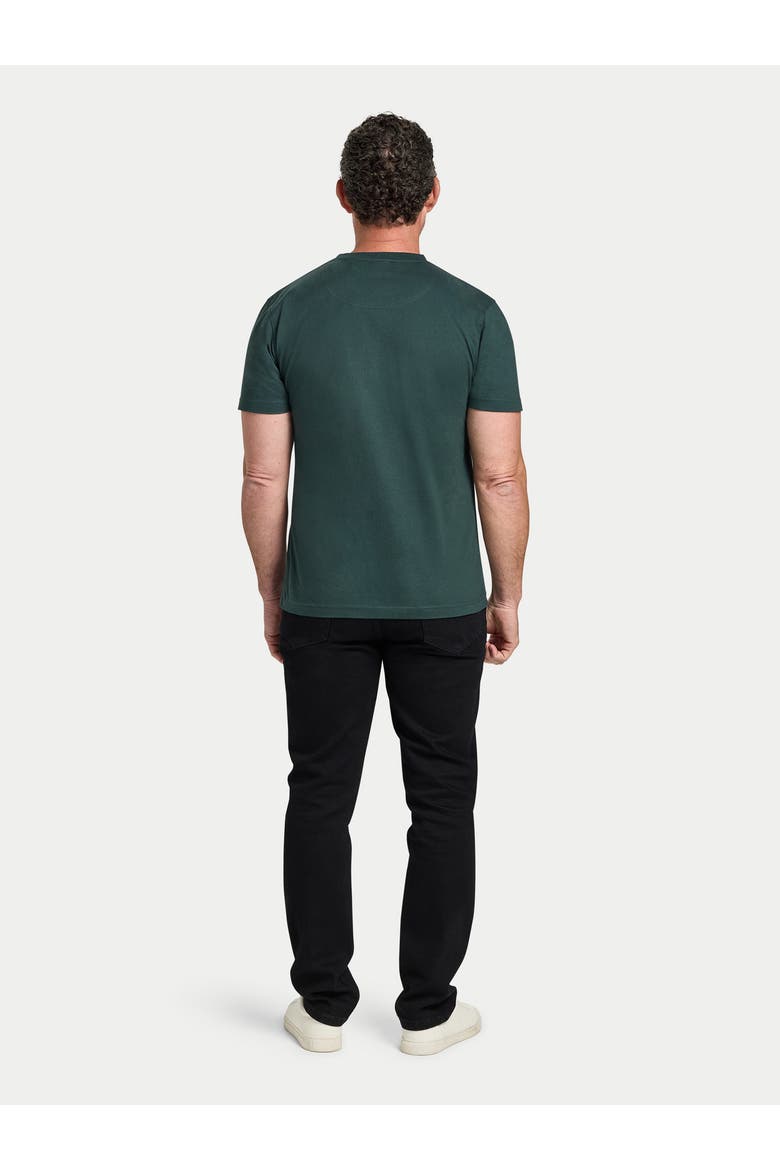 Embroidery T-Shirt, Alternate, color, Forest