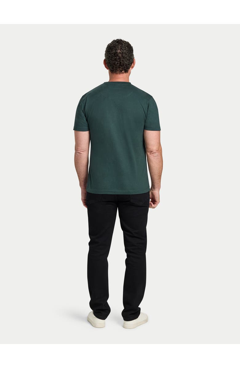 Raging Bull Embroidery T-Shirt, Alternate, color, Forest