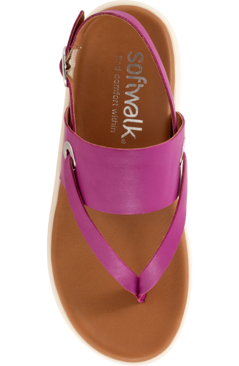 SoftWalk<sup>®</sup> Joliet Slingback Sandal, Alternate, color, Magenta