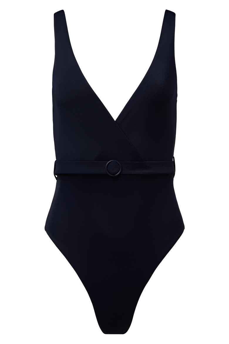 Michelle One-Piece Swimsuit, Main, color, DEEP NAVY