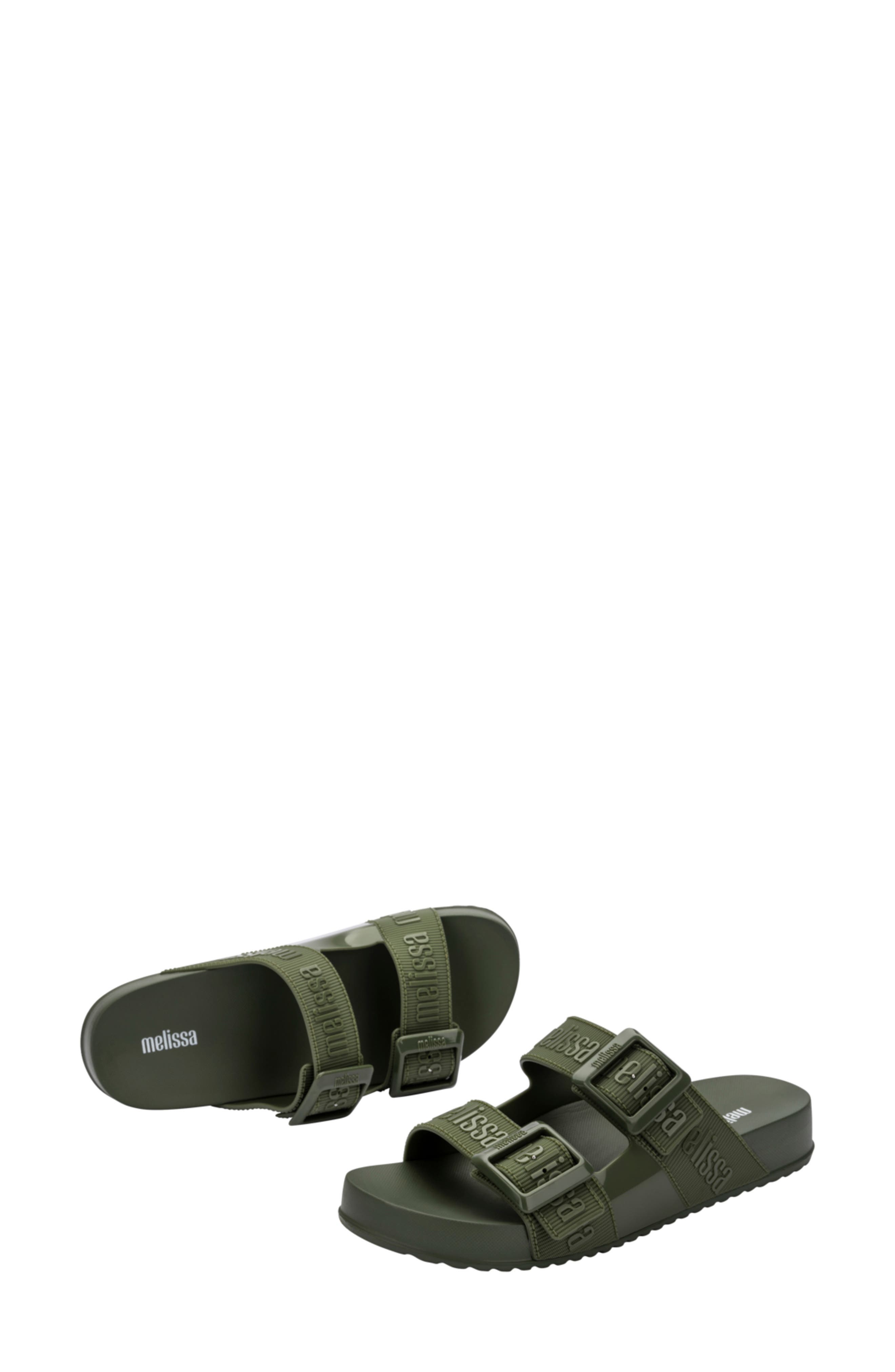 Melissa Cozy Slide Sandal, Alternate, color, Green