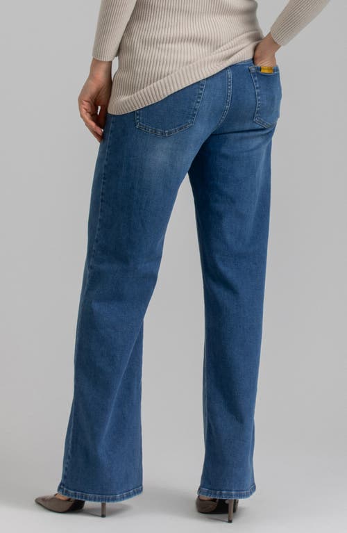 Pietro Brunelli Maternity Relaxed Fit Maternity Jeans In Blue
